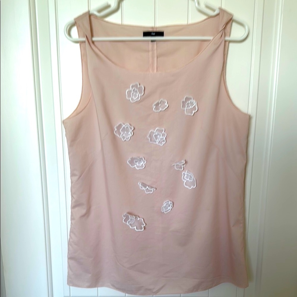 Light Pink Sleeveless Embellished Top from Gap